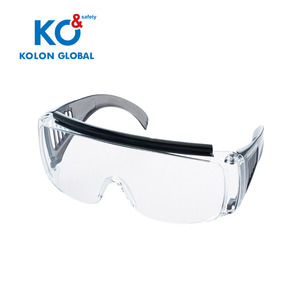 코오롱글로벌 투명보안경 KE-105 동시착용가능